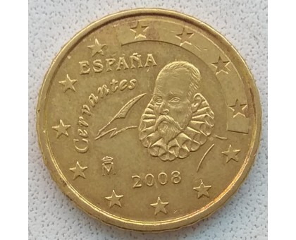 Испания 10 евроцентов 2008