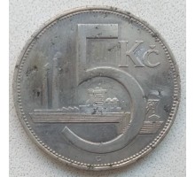 Чехословакия 5 крон 1938 (RS01)