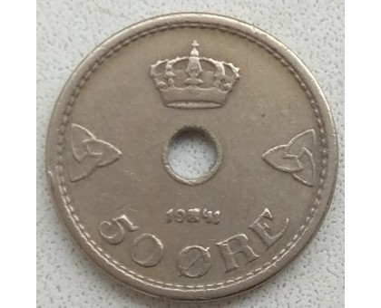 Новрегия 50 эре 1941 (RS01)