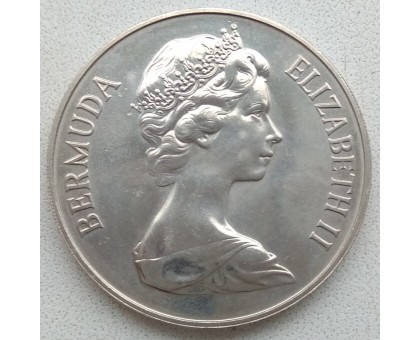 Бермуды 1 доллар 1981. Свадьба принца Чарльза и леди Дианы