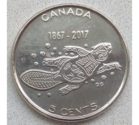 Канада 5 центов 2017. 150 лет Конфедерации Канада - Живые традиции
