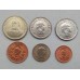 Колумбия 1967-1979. Набор 6 монет