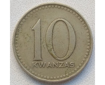 Ангола 10 кванз 1977-1978