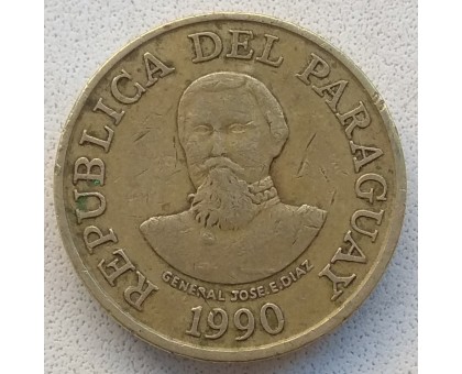 Парагвай 100 гуарани 1990