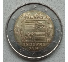 Андорра 2 евро 2015