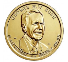 США 1 доллар 2020. Президент США - Джордж Буш (1989-1993)