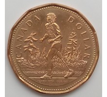 Канада 1 доллар 2005. 25 лет Марафону Надежды