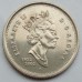 Канада 25 центов 2002. 50 лет правления Королевы Елизаветы II