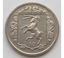 Остров Мэн 10 пенсов 1985-1987