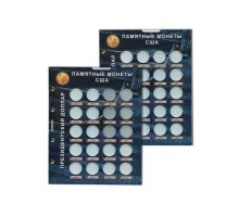 Набор листов для монет США серии "Президенты" блистерный