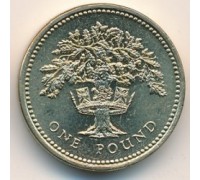 Великобритания 1 фунт 1987-1992