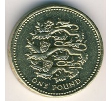 Великобритания 1 фунт 1997