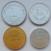 Никарагуа 2014-2015. Набор 4 монеты UNC