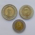Эквадор 1997. 70 лет Центробанку. Набор 3 шт