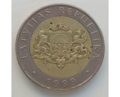 Латвия 2 лата 1999-2009