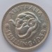 Австралия 1 шиллинг 1958 серебро
