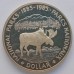 Канада 1 доллар 1985. 100 лет Национальным паркам (серебро)