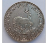 Южная Африка (ЮАР) 5 шиллингов 1953 серебро