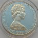 Британские Виргинские острова 1 доллар 1976 серебро