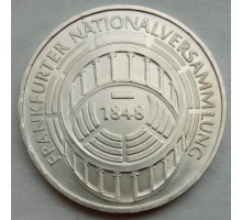 Германия (ФРГ) 5 марок 1973. 125 лет со дня открытия Национального Собрания серебро