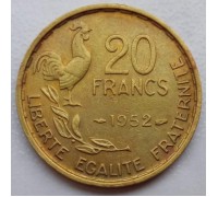 Франция 20 франков 1952