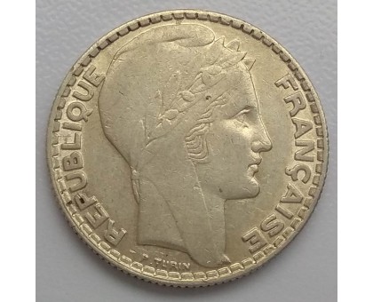 Франция 10 франков 1933 серебро