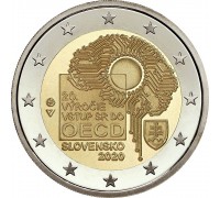 Словакия 2 евро 2020. 20 лет вступления Словакии в ОЭСР