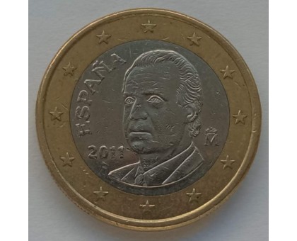 Испания 1 евро 2011