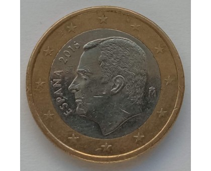 Испания 1 евро 2016