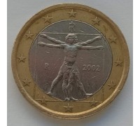 Италия 1 евро 2002