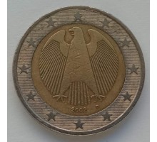Германия 2 евро 2002 D