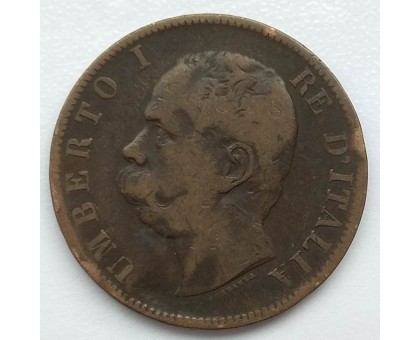Италия 10 чентезимо 1893