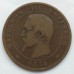 Франция 10 сантимов 1854