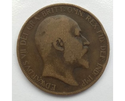 Великобритания 1 пенни 1907