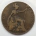 Великобритания 1 пенни 1907
