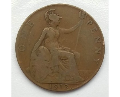 Великобритания 1 пенни 1912