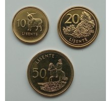 Лесото 2018. Набор 3 монеты