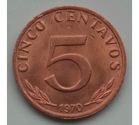 Боливия 5 сентаво 1965-1970