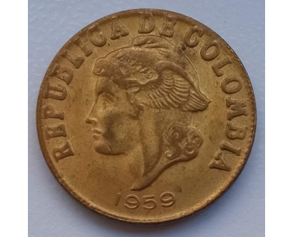 Колумбия 2 сентаво 1955-1959
