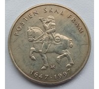 Норвегия 5 крон 1997. 350 лет Норвежской почтовой службе