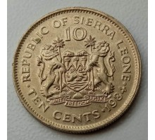 Сьерра-Леоне 10 центов 1978-1984