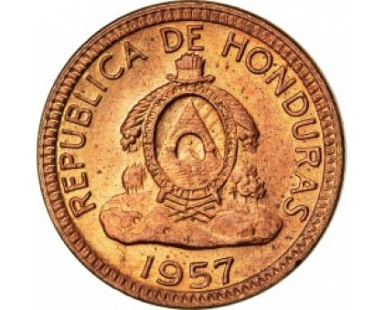 Гондурас 1 сентаво 1954-1957