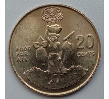 Соломоновы острова 20 центов 1995. ФАО