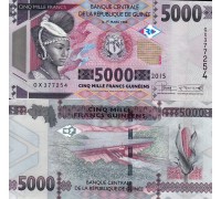 Гвинея 5000 франков 2015