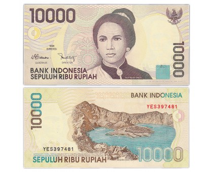 Индонезия 10000 рупий 1998 (2004-2005)