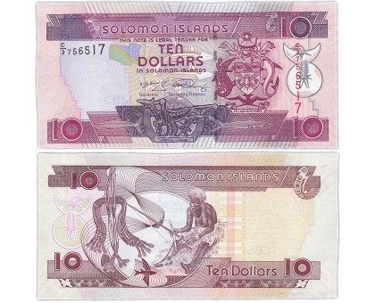 Соломоновы острова 10 долларов 2006-2011