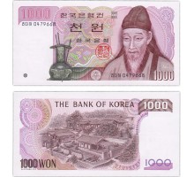 Южная Корея 1000 вон 1983