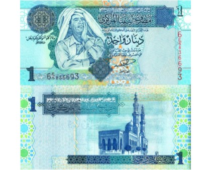 Ливия 1 динар 2004