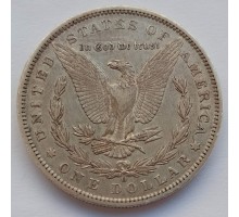 США 1 доллар 1891 серебро