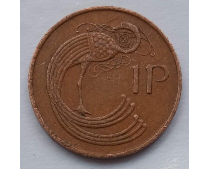 Ирландия 1 пенни 1971-1988
